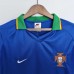 Portugal 1998 Away Blue Soccer Jersey